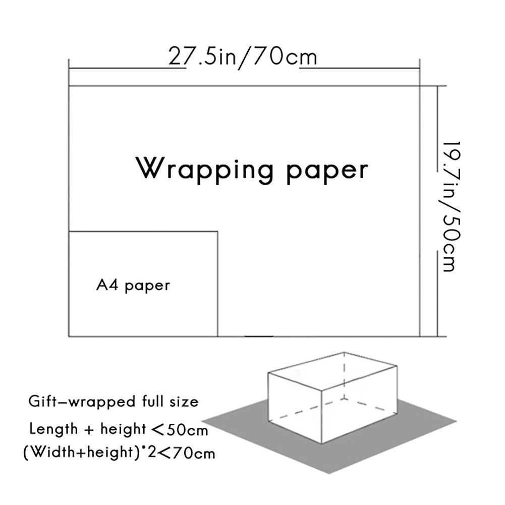 Party Wrapping Paper 9pcs,present Gift Wrapping Paper for Kids