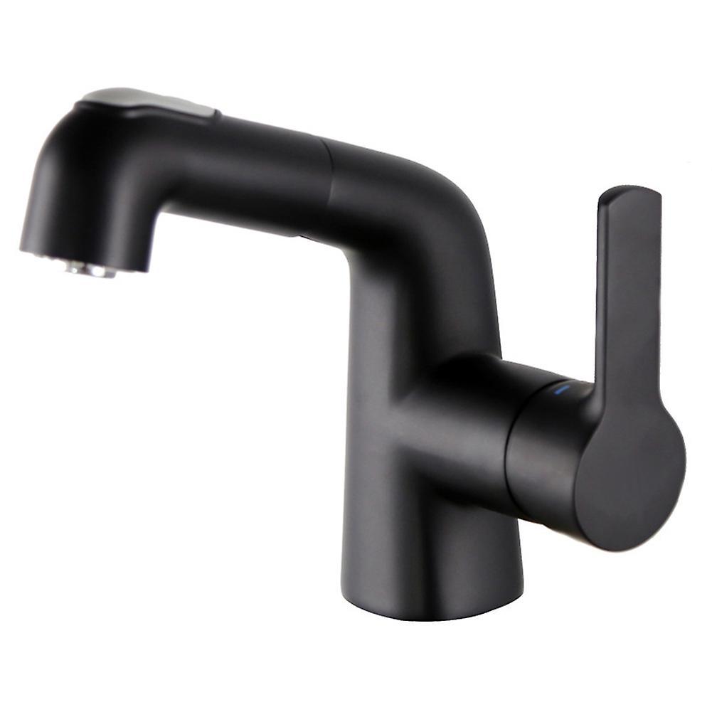 Basin Faucet 2 Modes Pull Down Spray Head for Bathroom Sink Bar