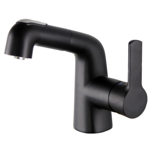 Basin Faucet 2 Modes Pull Down Spray Head for Bathroom Sink Bar