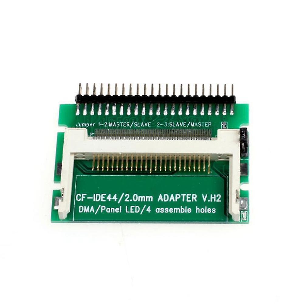 2pcs Cf Flash Memory Card to Laptop 2.5inch 44pin Drive Board Adapter