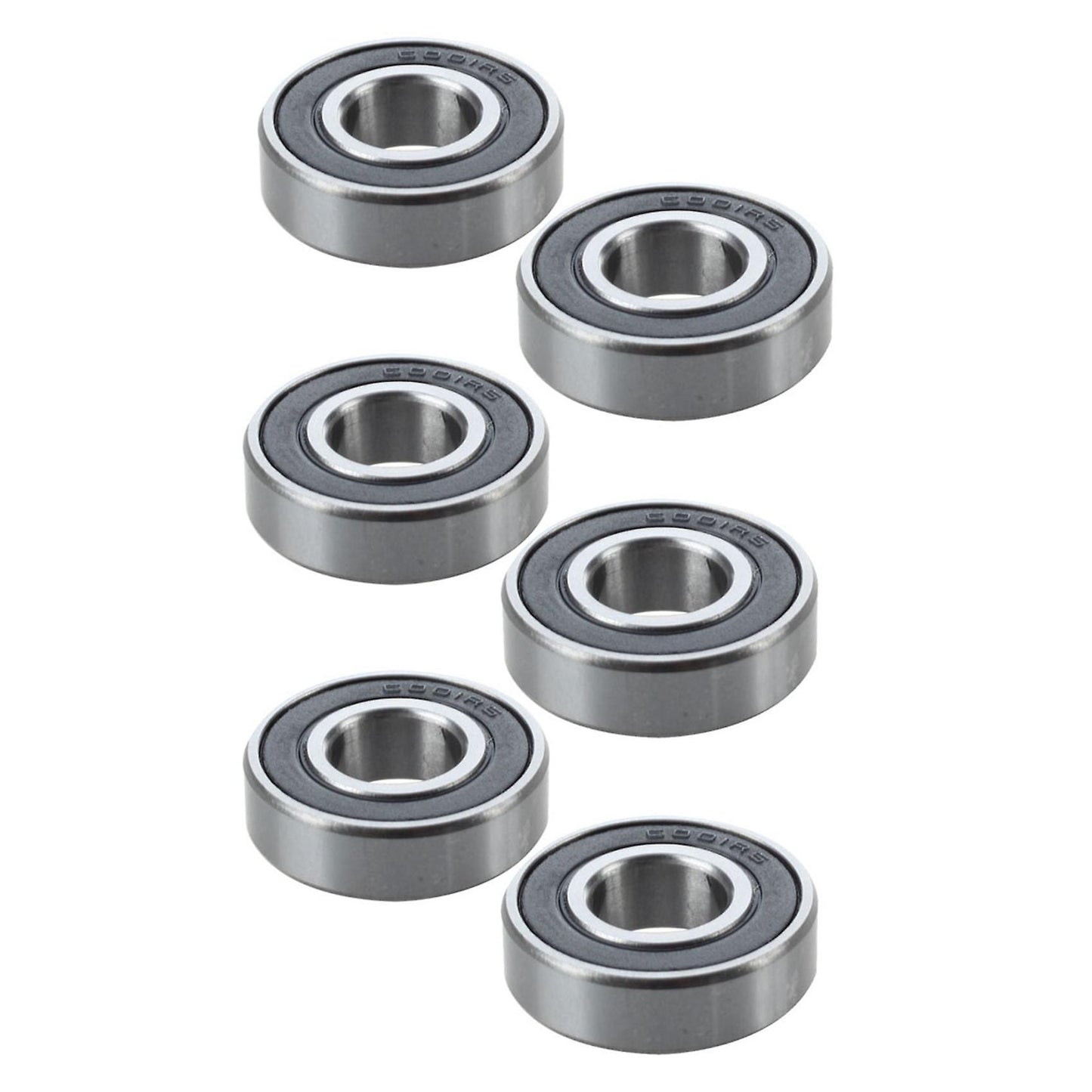 6 Pieces Ball Bearing 6001rs 28mm X 12mm X 8mm Scooter