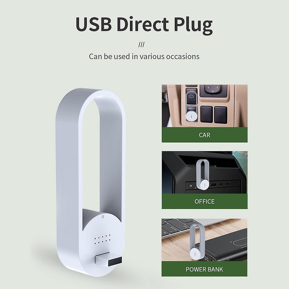House Air Purifier Ionizer Electric Automatic Car Home White