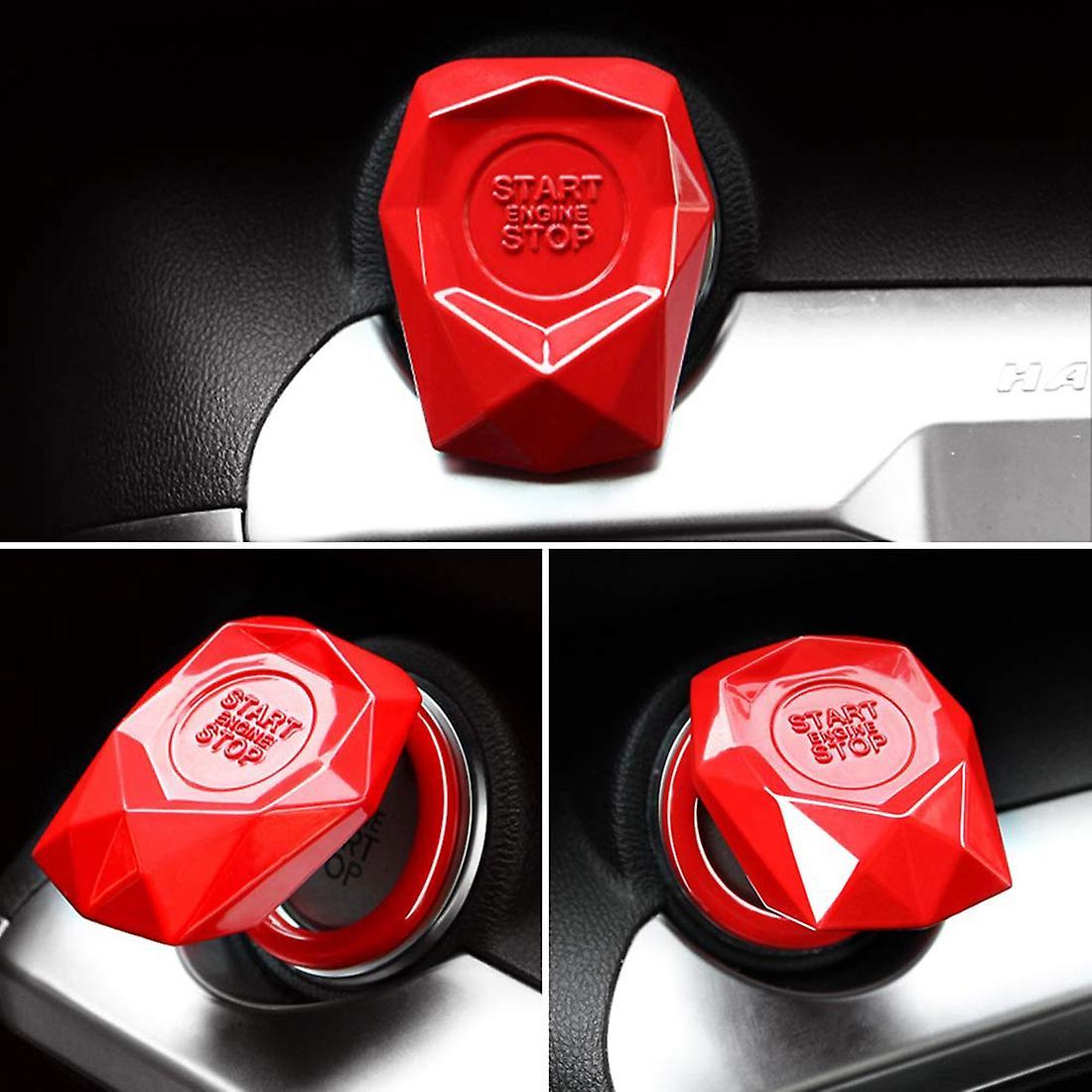 Car Engine Start Stop Button Cover Trim Push Button Switch Caps