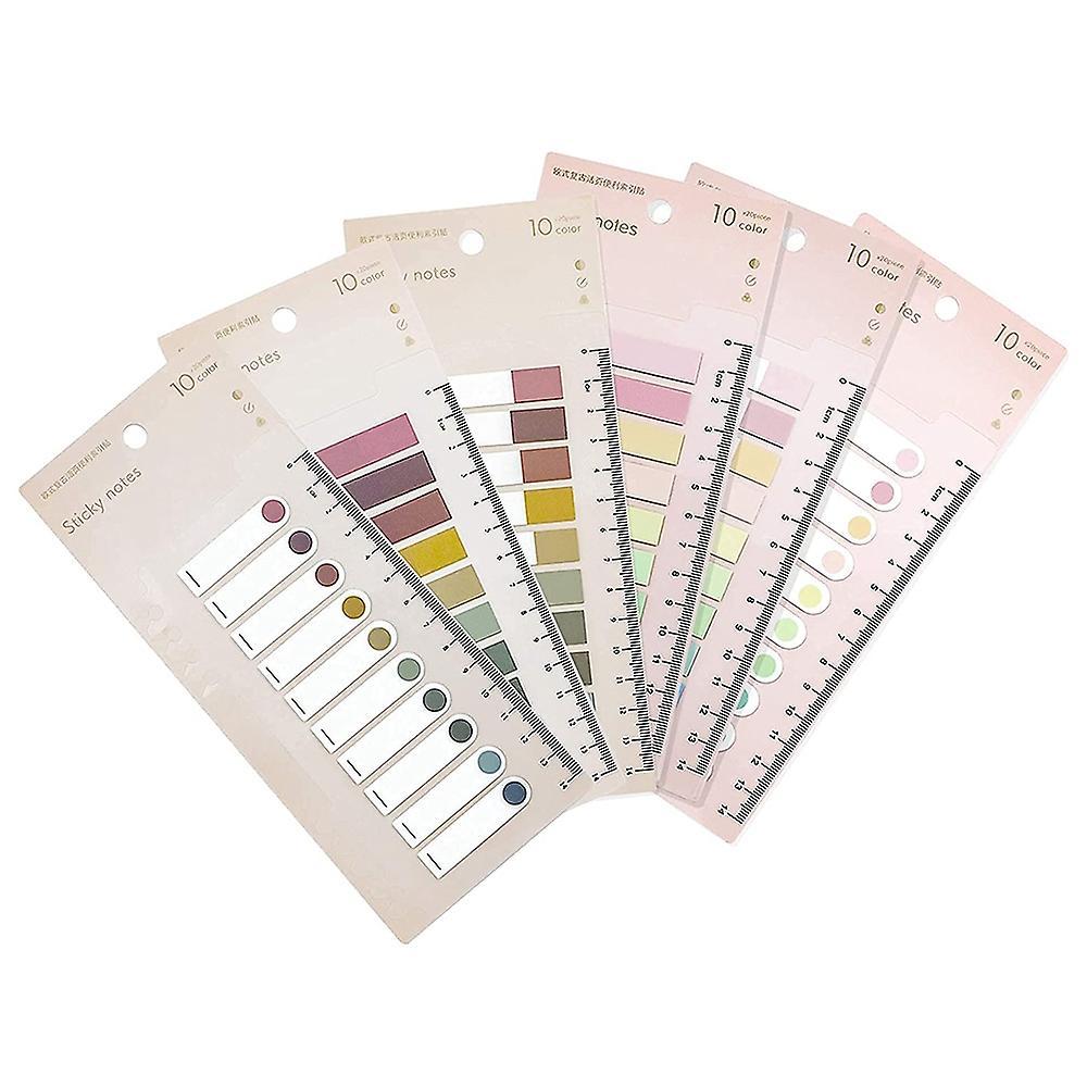Writable and Repositionable File Tabs Flags with Ruler