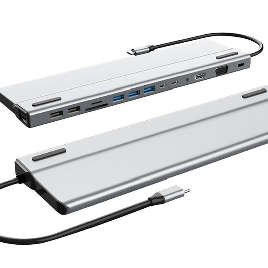Usb C Hub, 14 In 1 Multifunctional Type-c Docking Station