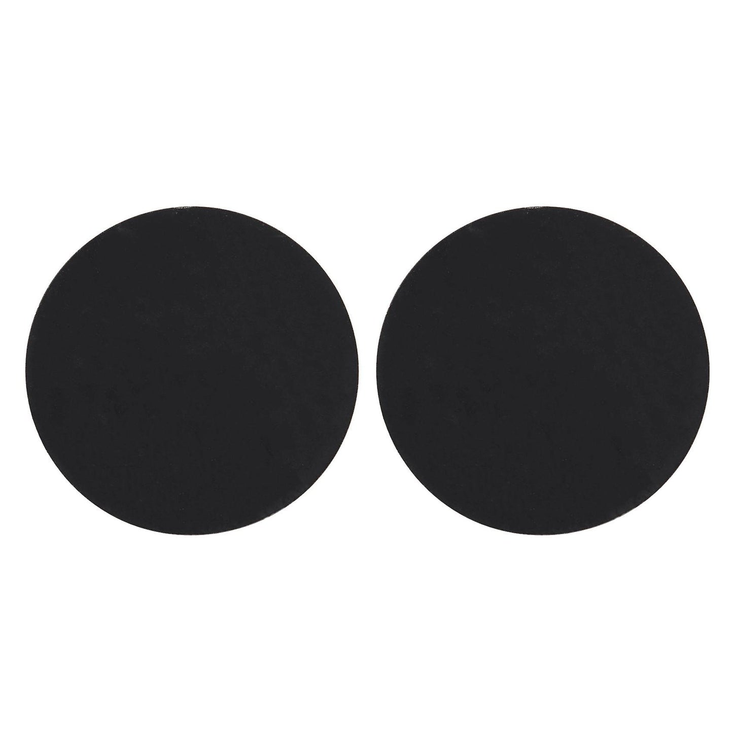 Black 3mm Acrylic Plastic Circular Plate Round Mirror Diameter: 100mm