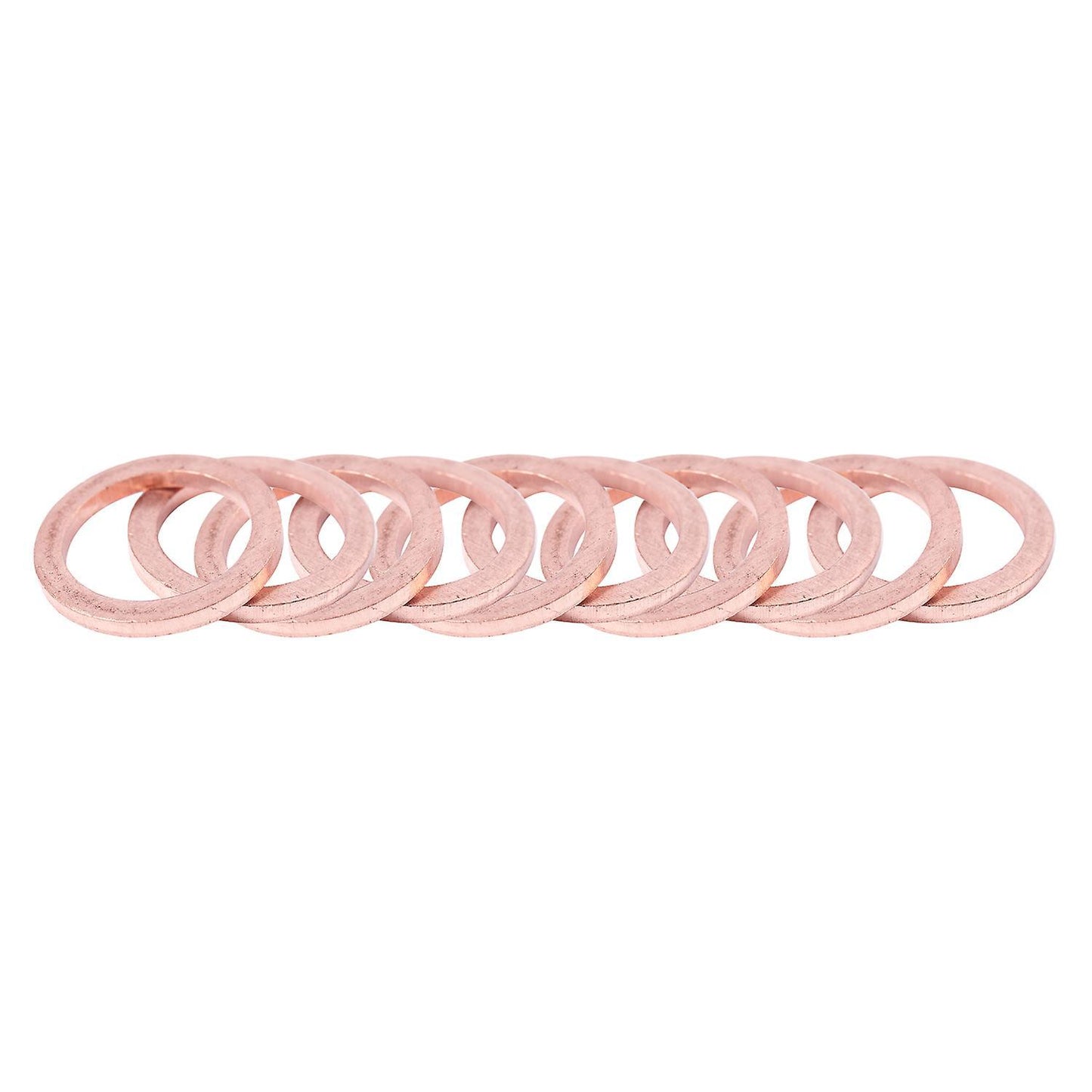 10* 12mm X 17mm X 1.5mm Copper Crush Washer Flat Ring Gasket Fitting