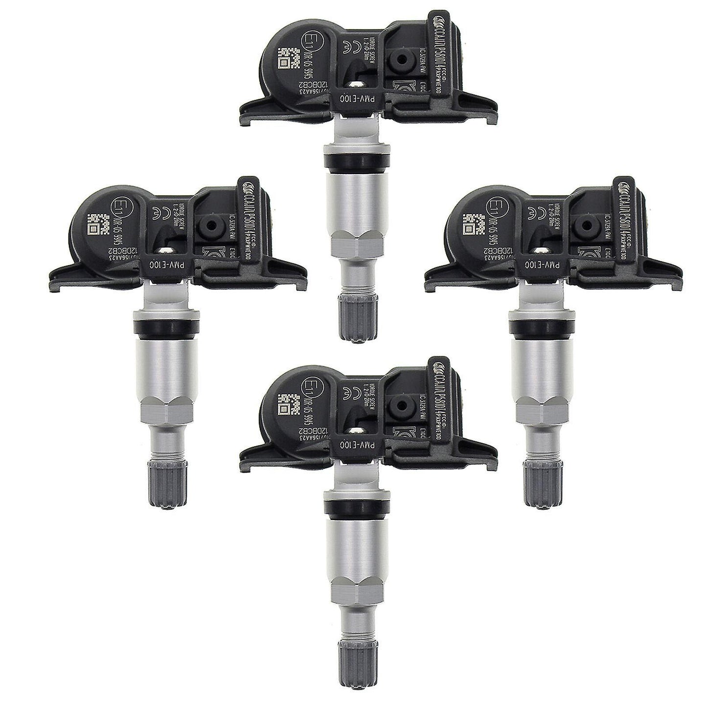 4 Pcs Tire Pressure Monitor Sensor for Toyota Highlander Pmv-e100
