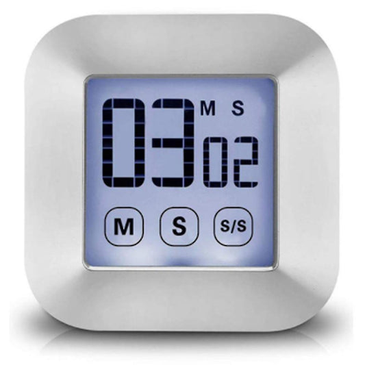 Smart Touch Screen Timer Lcd Abs Stopwatch Kitchen Countdown Timer