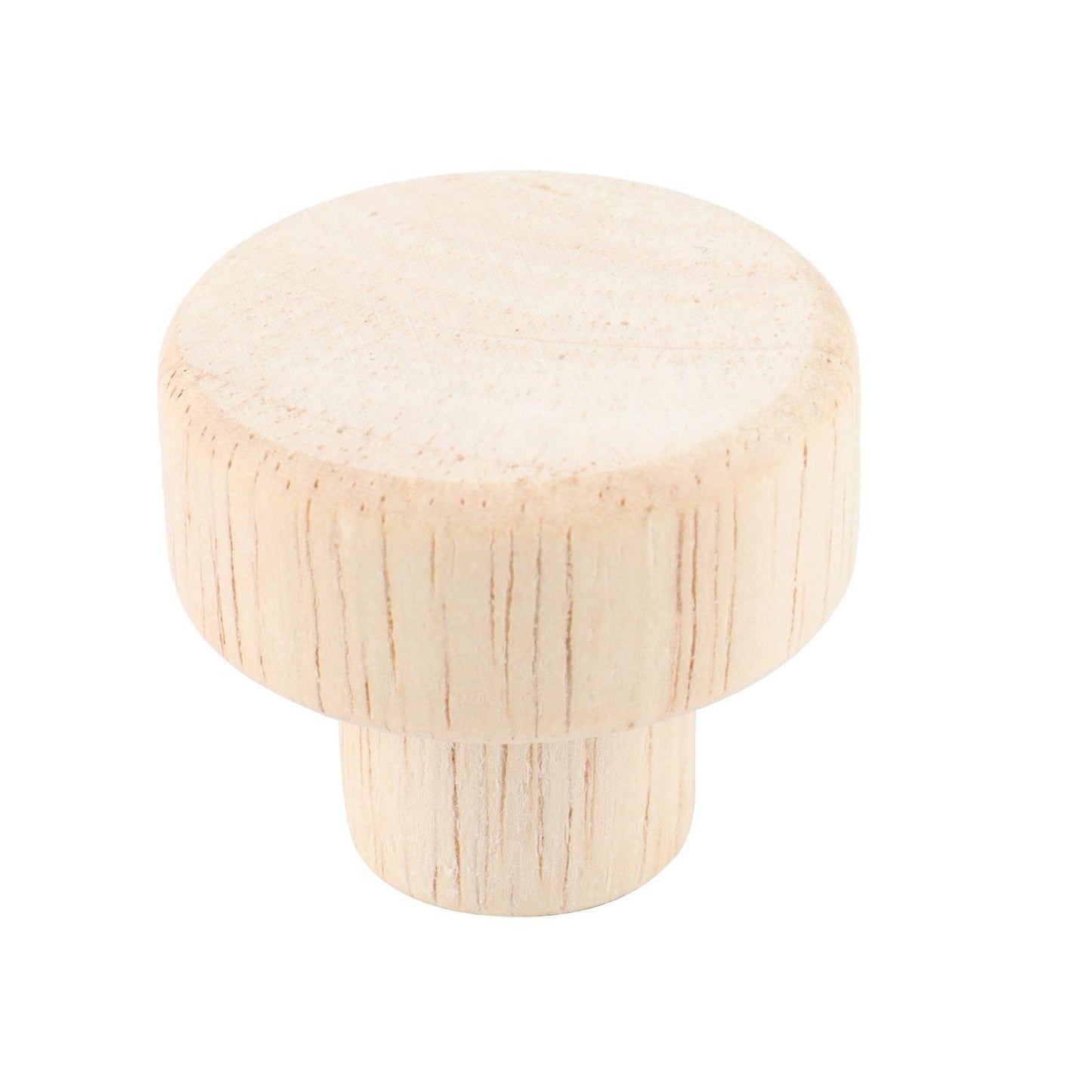 10pcs Wood Round Pull Knobs for Cabinet Drawer Handle Furniture S