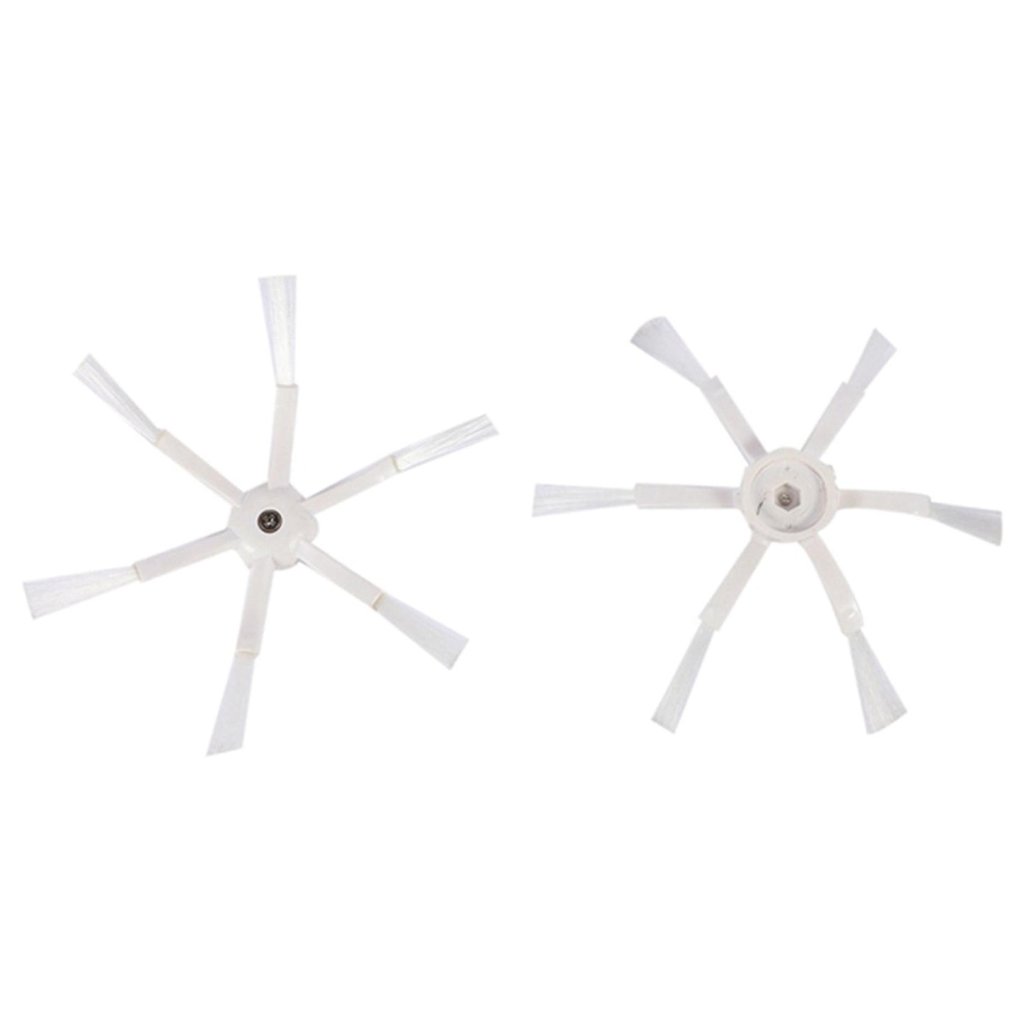 8x White 6 Arms Side Brush for Xiaomi 1s Mi Robot 2 Roborock S50 S51