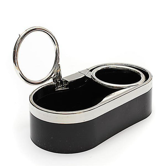 Dual Hole Drink Bottle Cup Holder Stand Durable Plastic Auto Mount