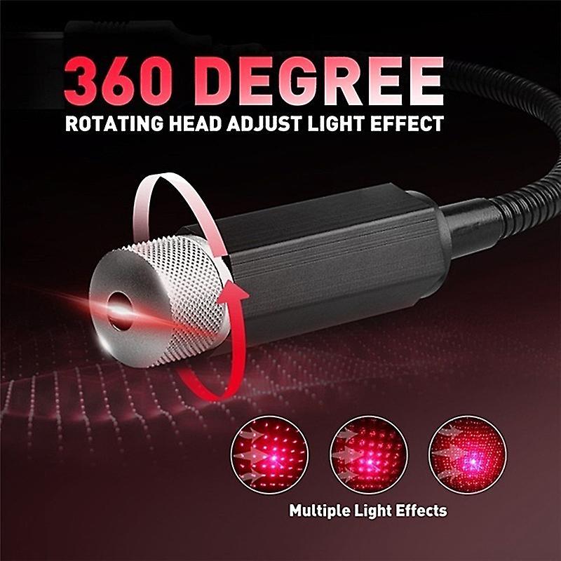 Car Led Starry Sky Lights Car Interior Atmosphere Light (blue)
