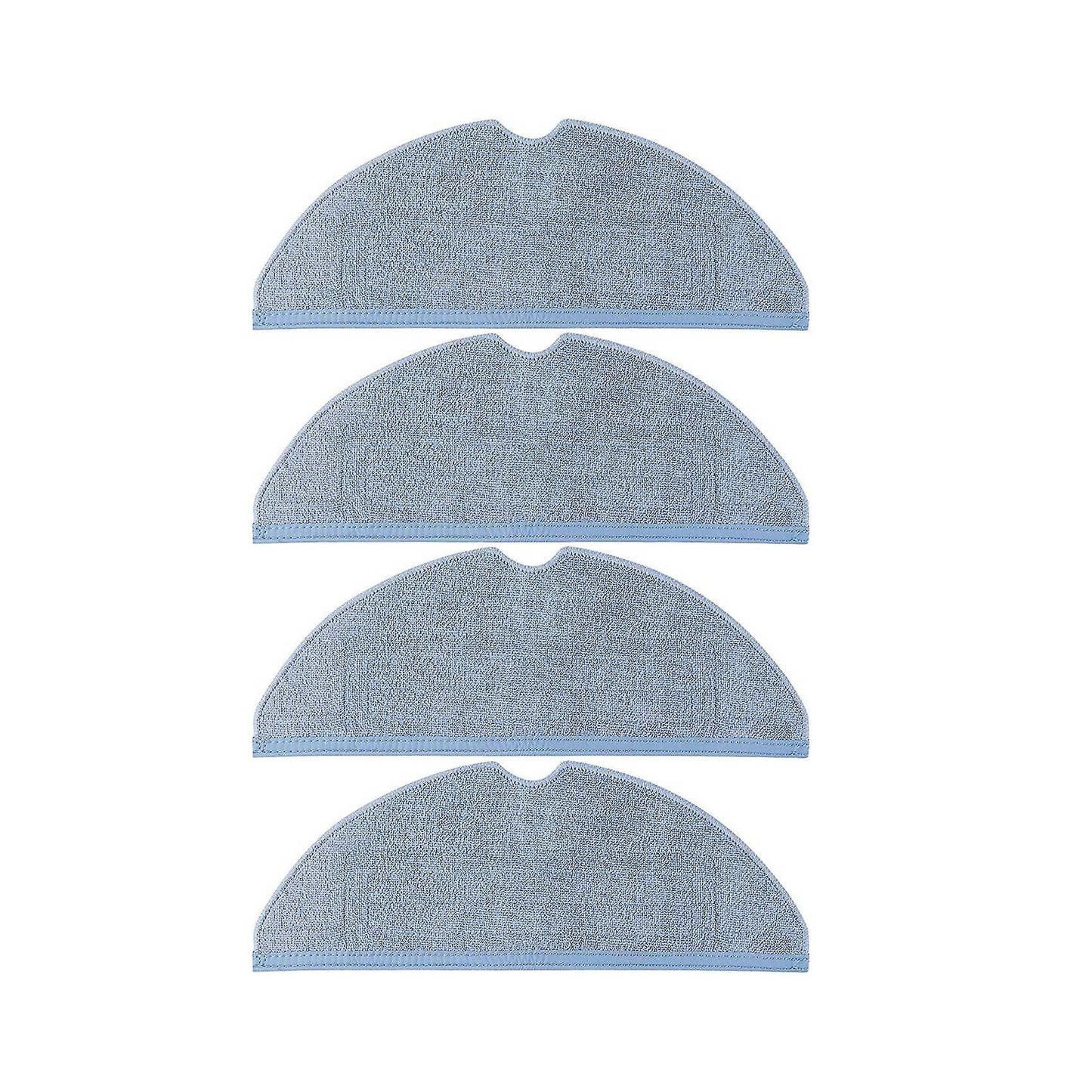 4 Pcs Mop Cloth Pads Replacement for Xiaomi Roborock S7 T7s T7 Plus