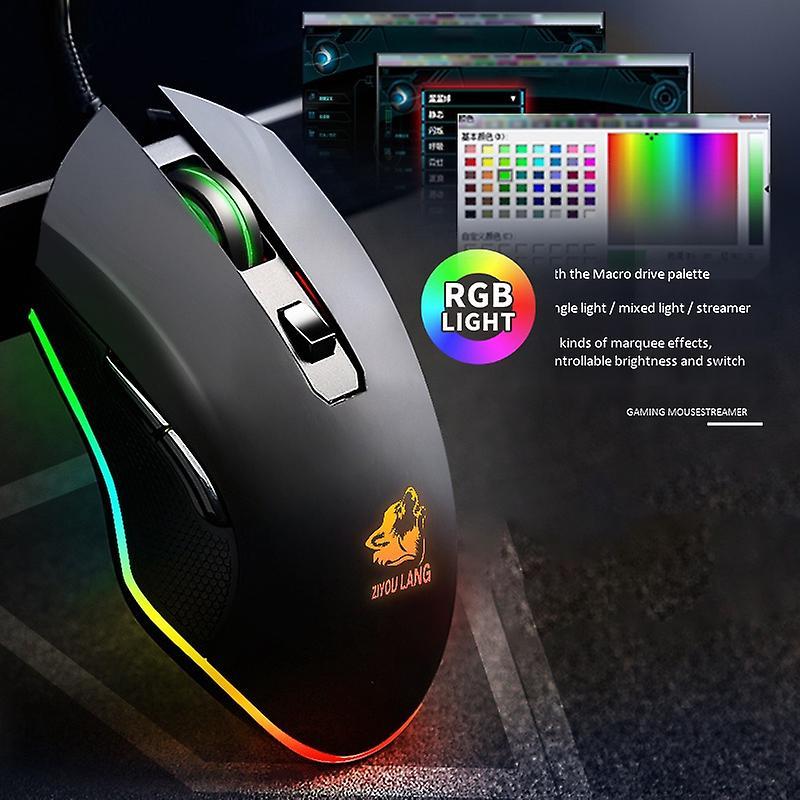 Ziyou Lang for Free Wolf V1 Mechanical Gaming Mouse 3200dpi