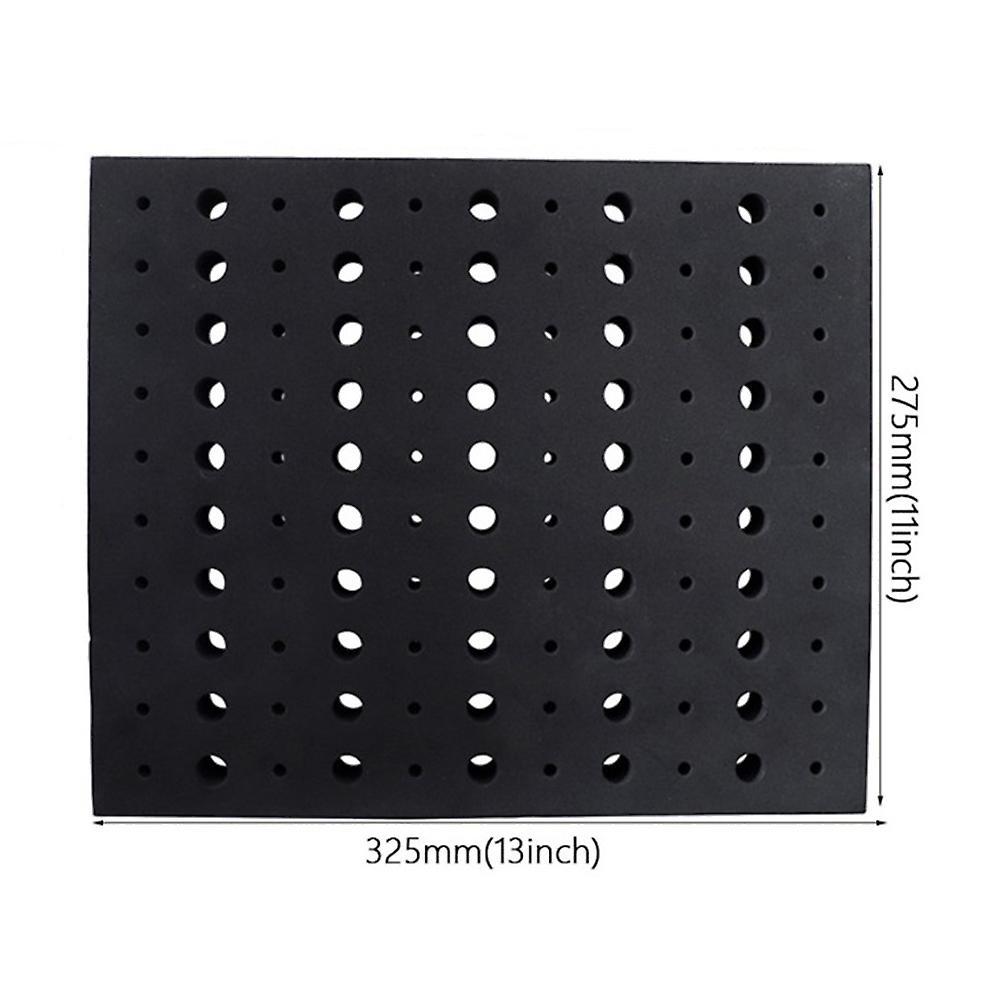 110 Holes Router Bit Tray Storage Holder for 1/4inch 1/2inch Shank