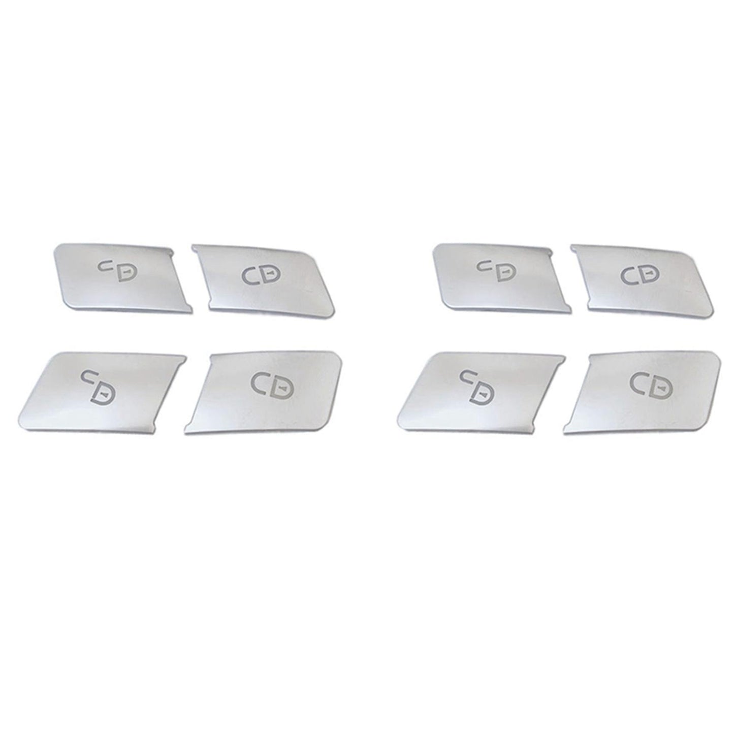 For Mercedes Benz A B C E Glk Class Door Lock Unlock Buttons Stickers