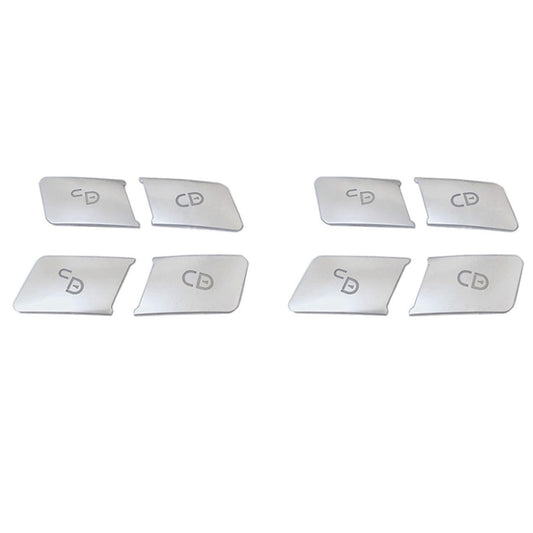 For Mercedes Benz A B C E Glk Class Door Lock Unlock Buttons Stickers