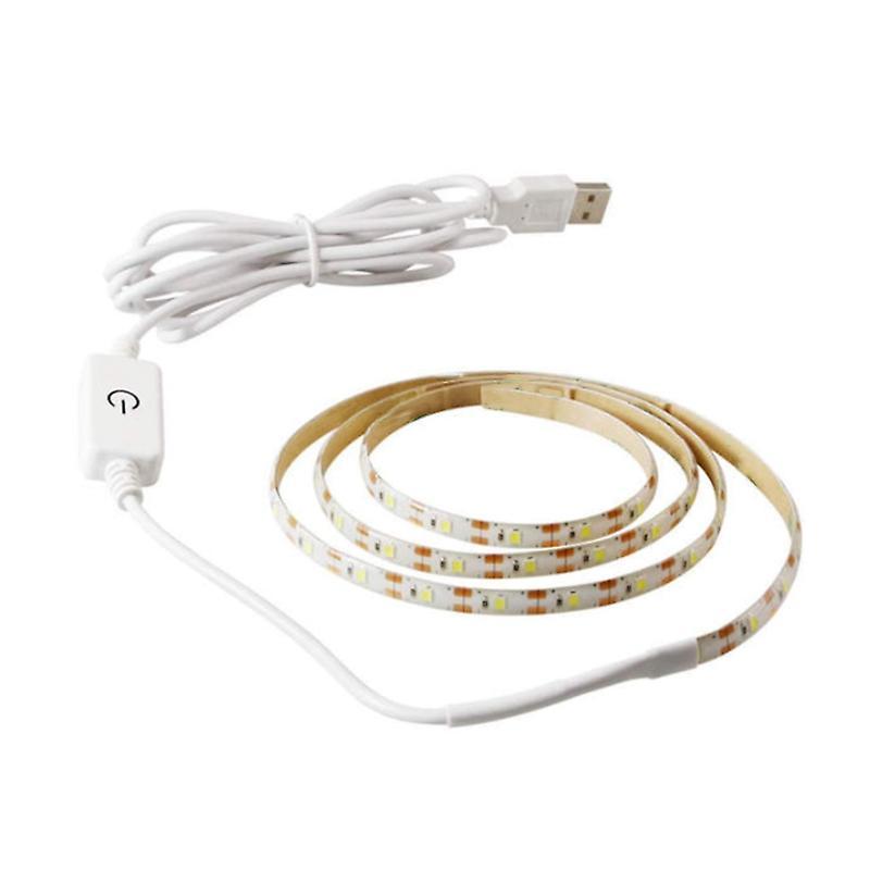 Led Lamp Strip Usb Dimmable Light Tape Tv Backlight, 0.5m Cold White