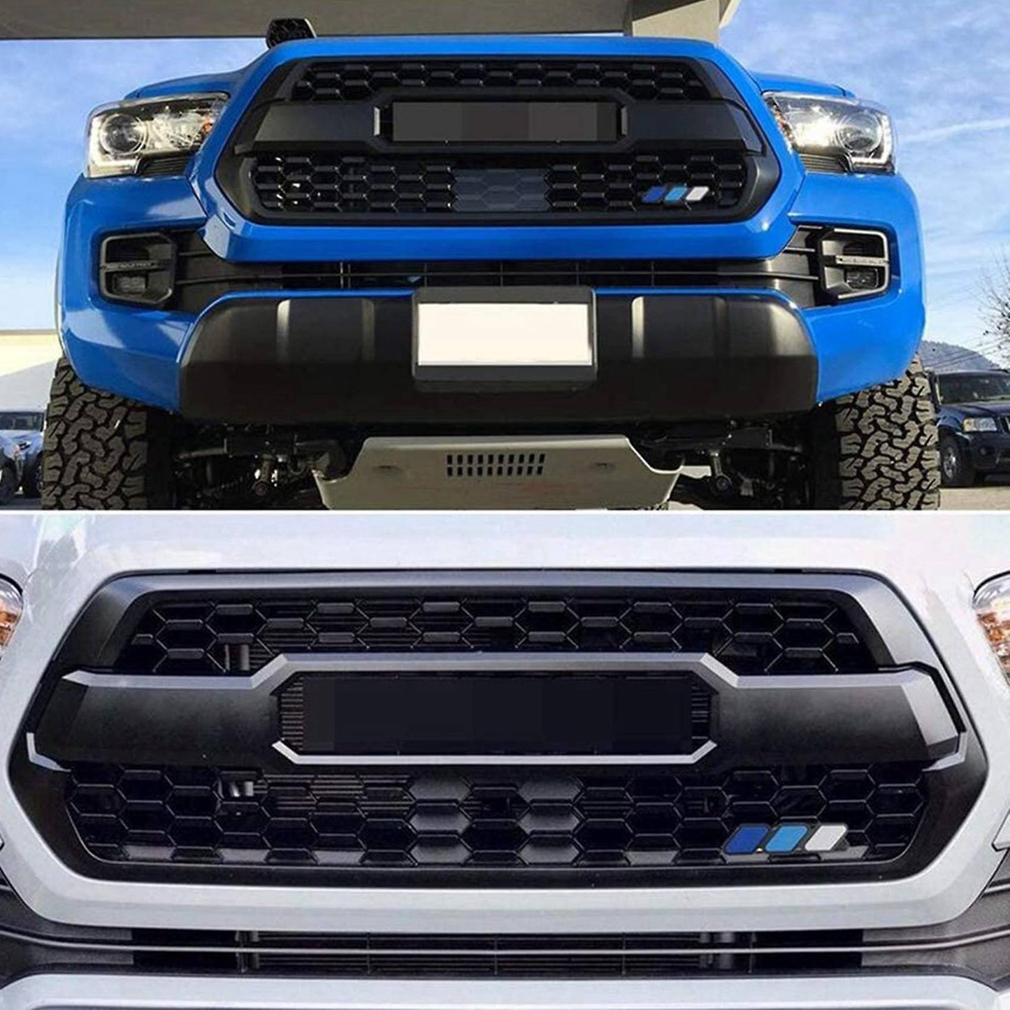2x for Toyota Tacoma-tundra Sequoia Rav4 Highlander Front Grille