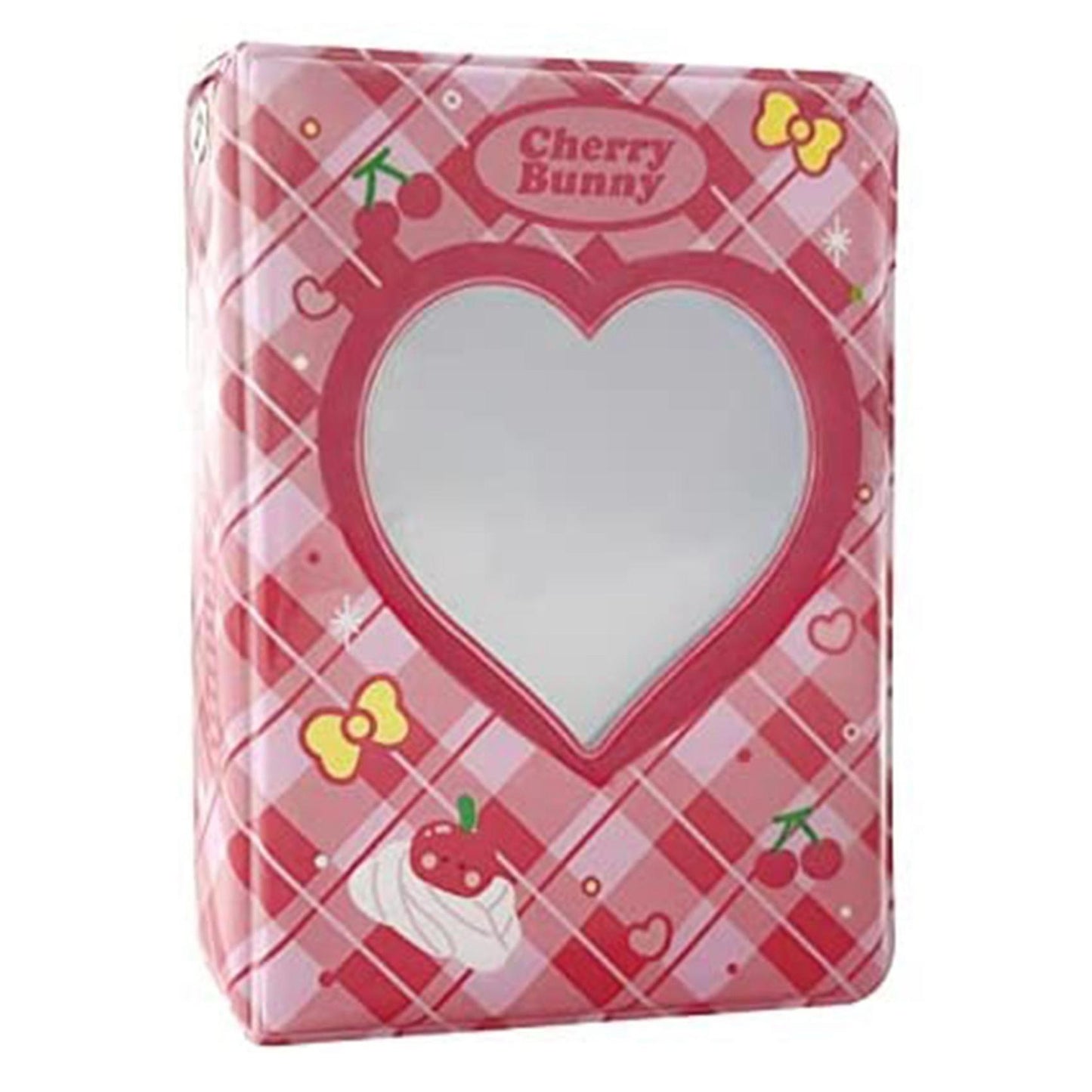 3 Inch Mini Photo Album Kpop Photo Card Holder Star Idol Love(red)