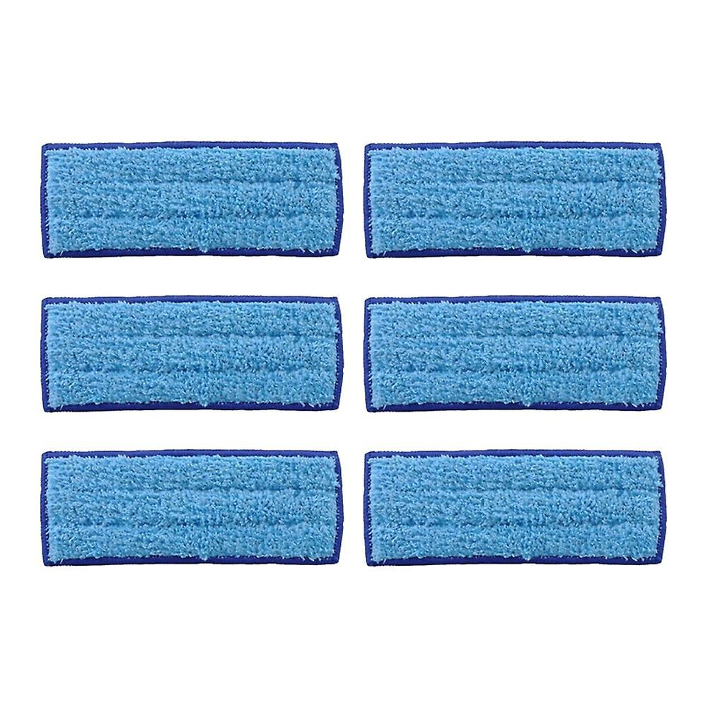 6pcs Washable Wet Mopping Pads Damp Pads Dry Pad Cloth