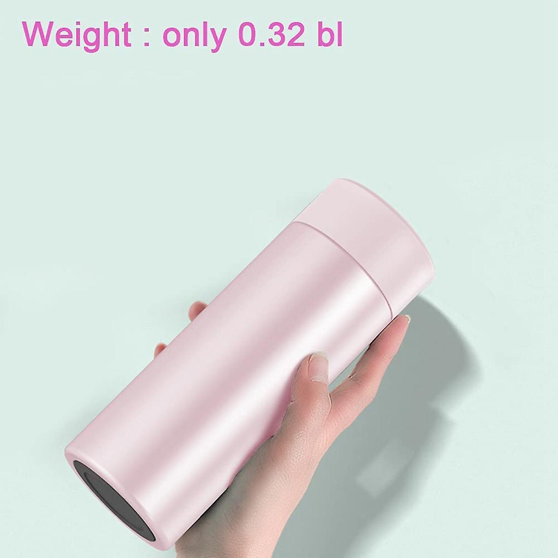 Cute Water Bottle-insulated Vacuum Vial-leakproof & Anti-spill,pink