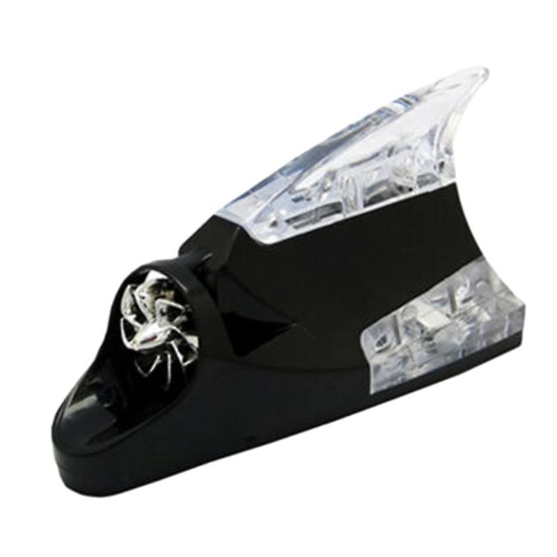 Creative Wind Power Light Shark Fin Antenna Warning Flash Lamp