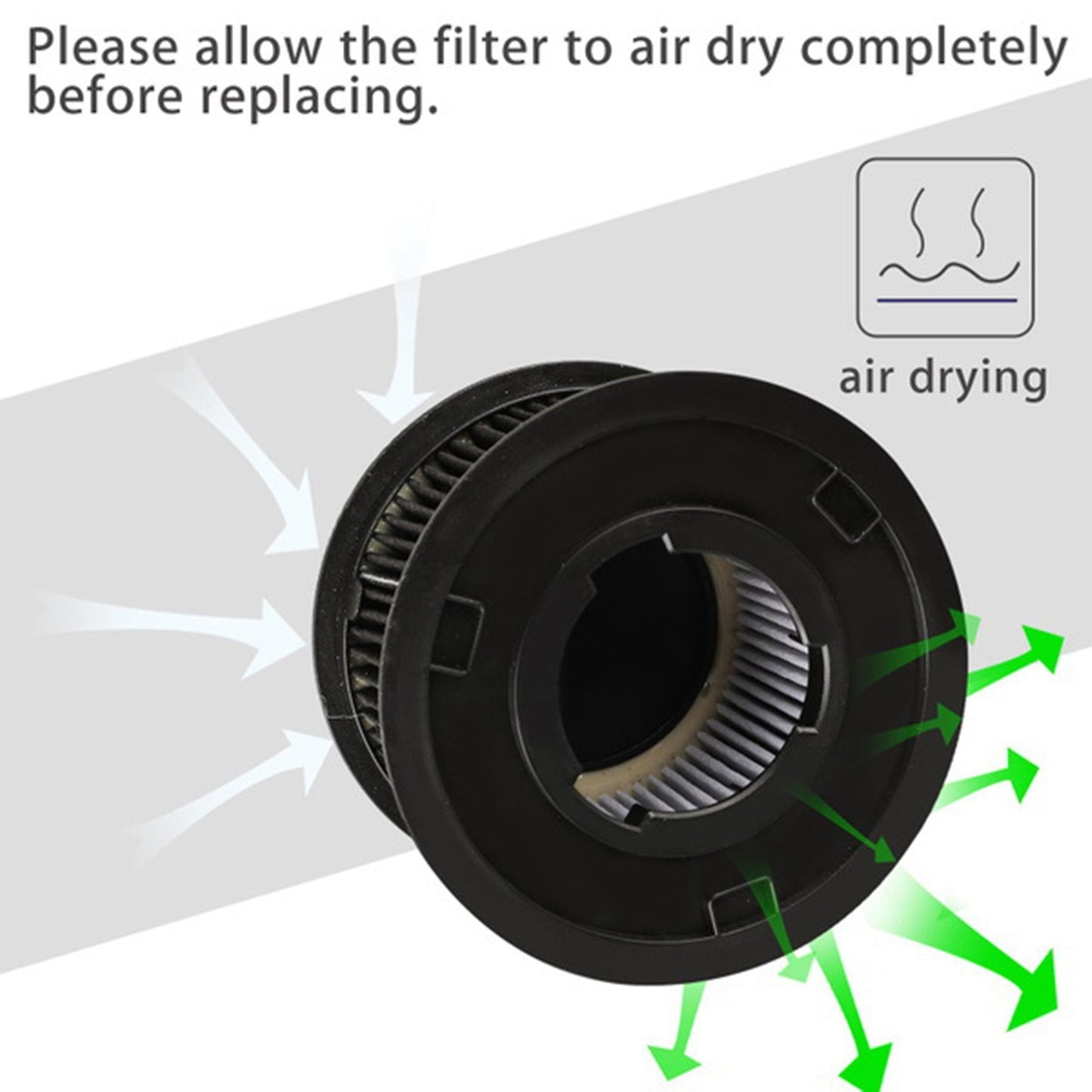 For Bissell Power Force & Helix Turbine 32r9 Inner and Outer Filter