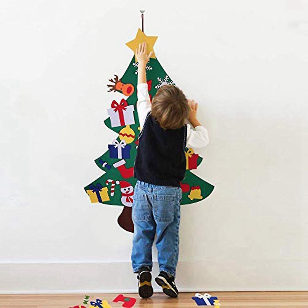 Felt Christmas Tree for Kids Diy Christmas Tree with Toddlers