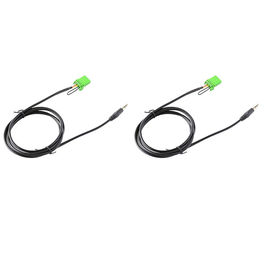 6pin Green Connector Audio Cable Wire for Honda Jazz Fit 2002-2006