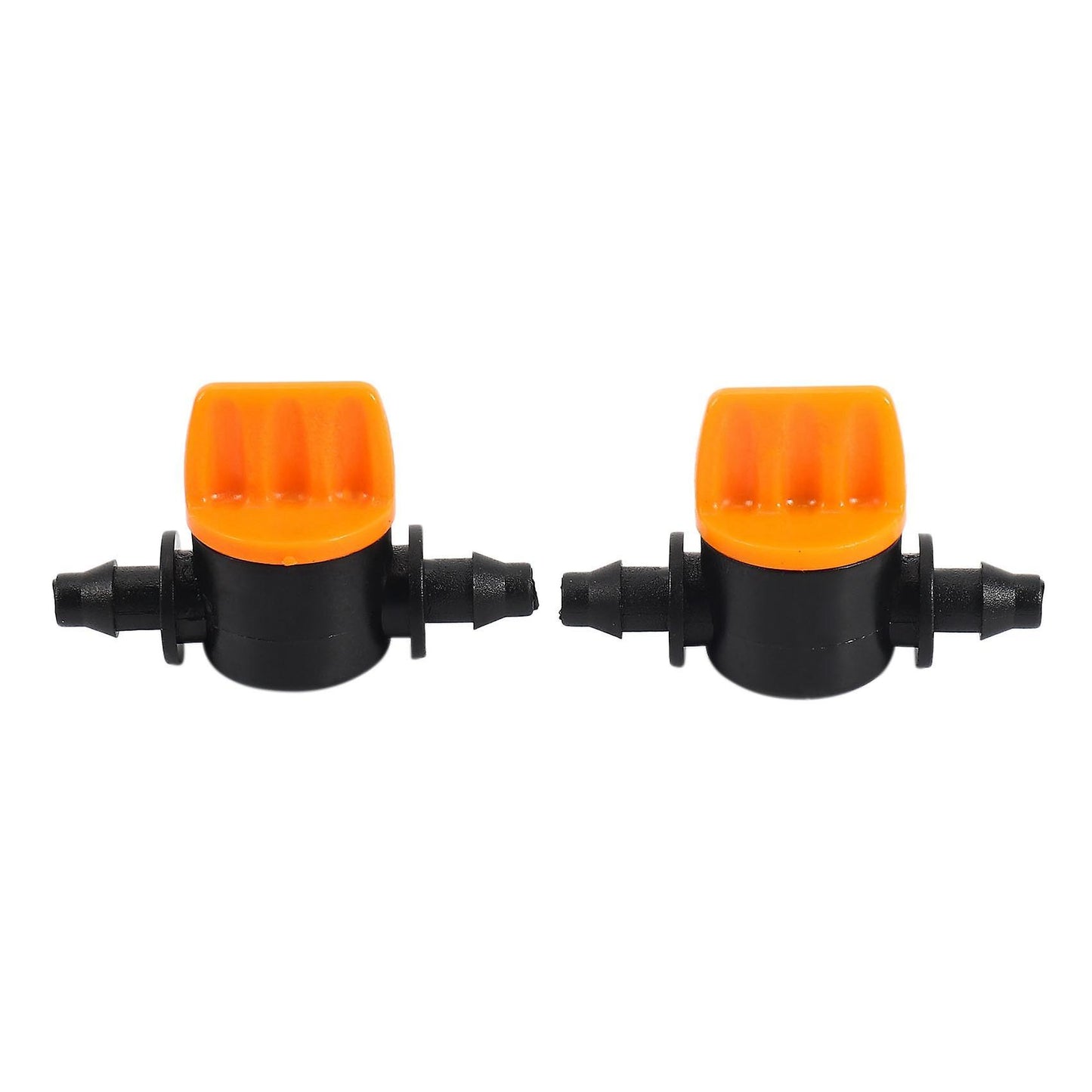 Mini Valve with 4/7mm Hose Irrigation Water Flow Control 30 Pcs