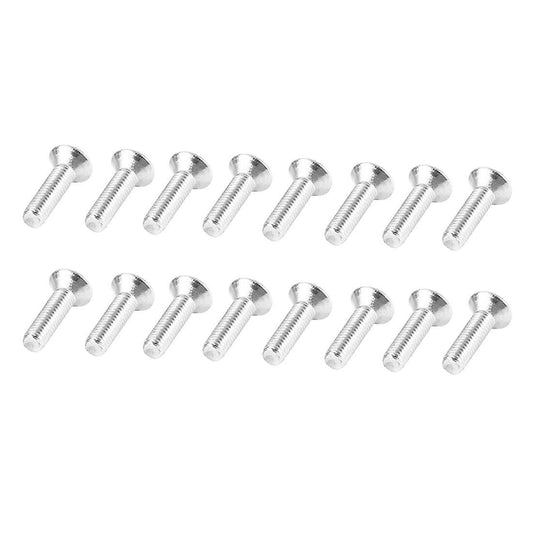 100pcs 304hc Stainless Steel Hex Countersunk Flat Head Screws M3x12mm