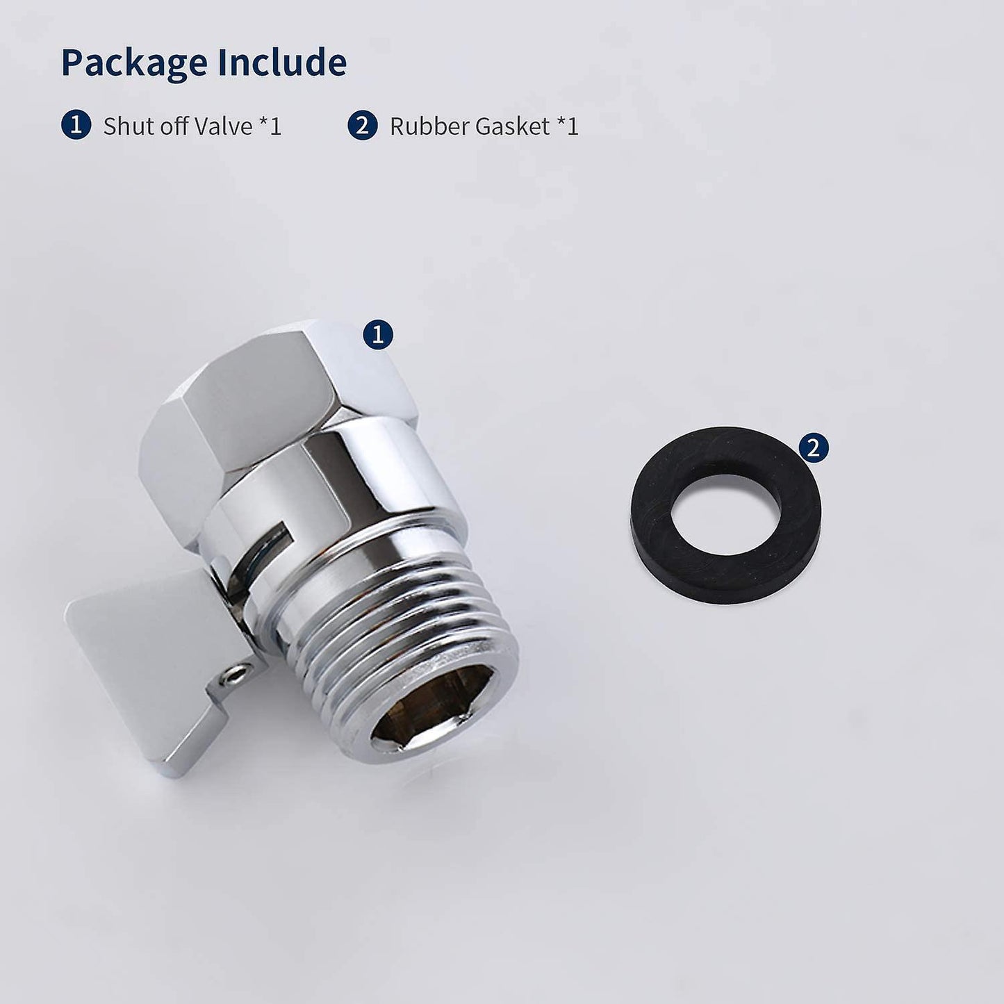 Water Flow Control Shut Off Valve, for Hand Held Shower Head