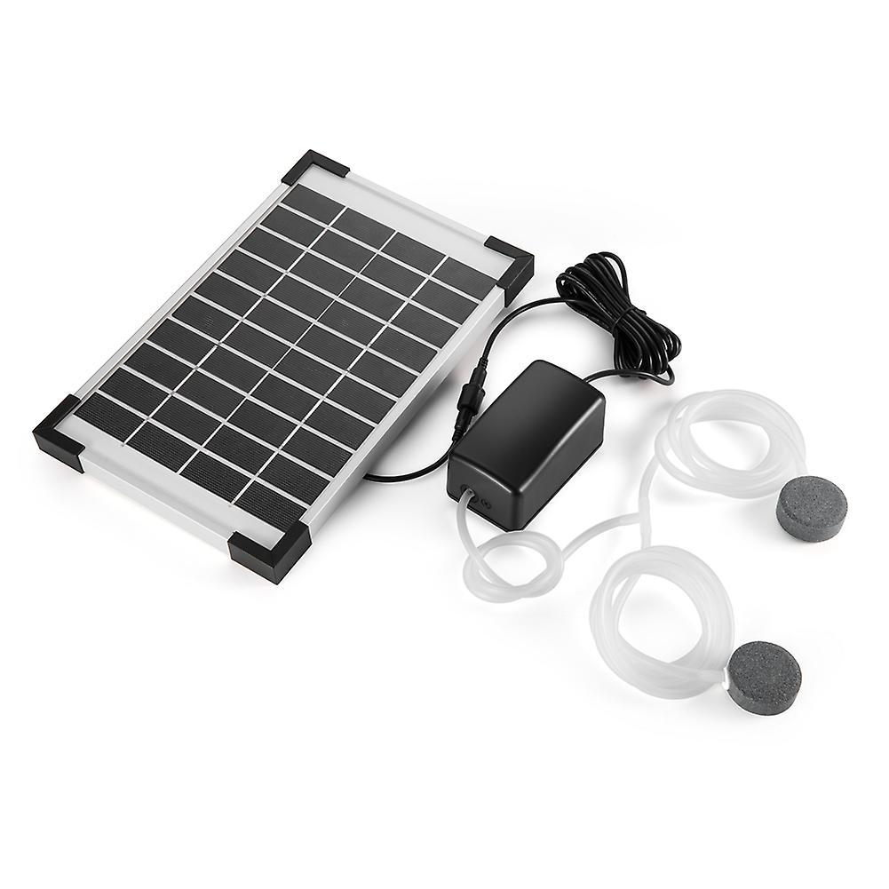 10v / 5w Solar Air Pump Has Built-in 2400mah Battery