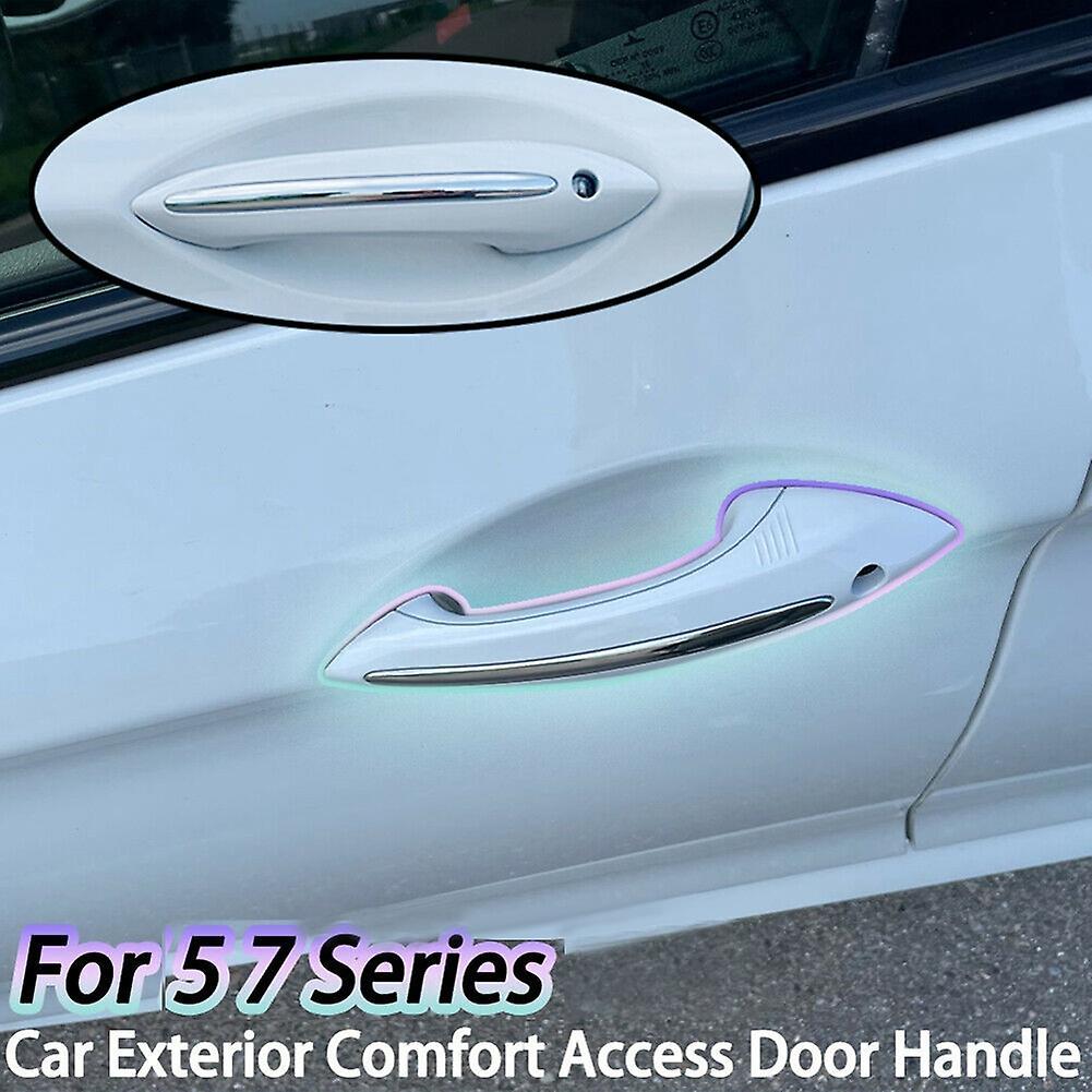 4x Outer Exterior Door Handle Set for -bmw 5 6 7 Series F07 F10 F11