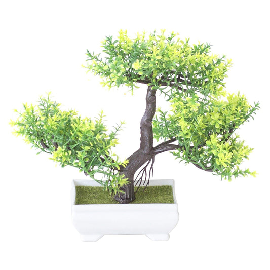 Artificial Plants Bonsai for Home Room Table Hotel Garden Decor E