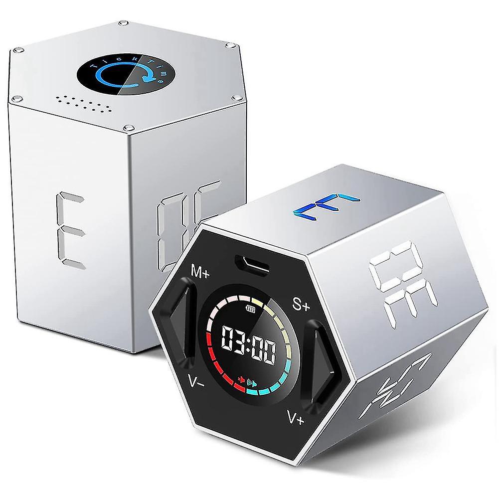 Visual Kitchen Timer, for Cooking, Work, Studying, Workout 2 Pack