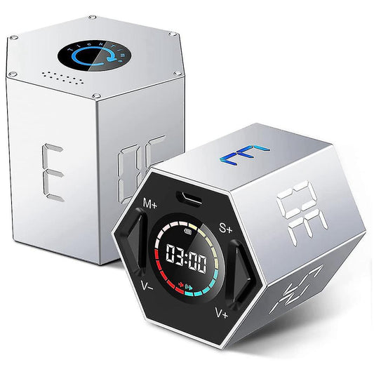 Visual Kitchen Timer, for Cooking, Work, Studying, Workout 2 Pack