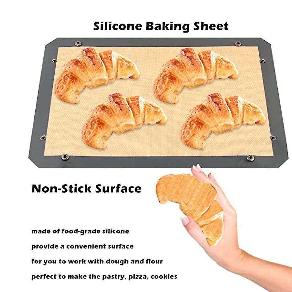 Silicone Baking Mat with Buckle for Macarons Pastry Cake Making
