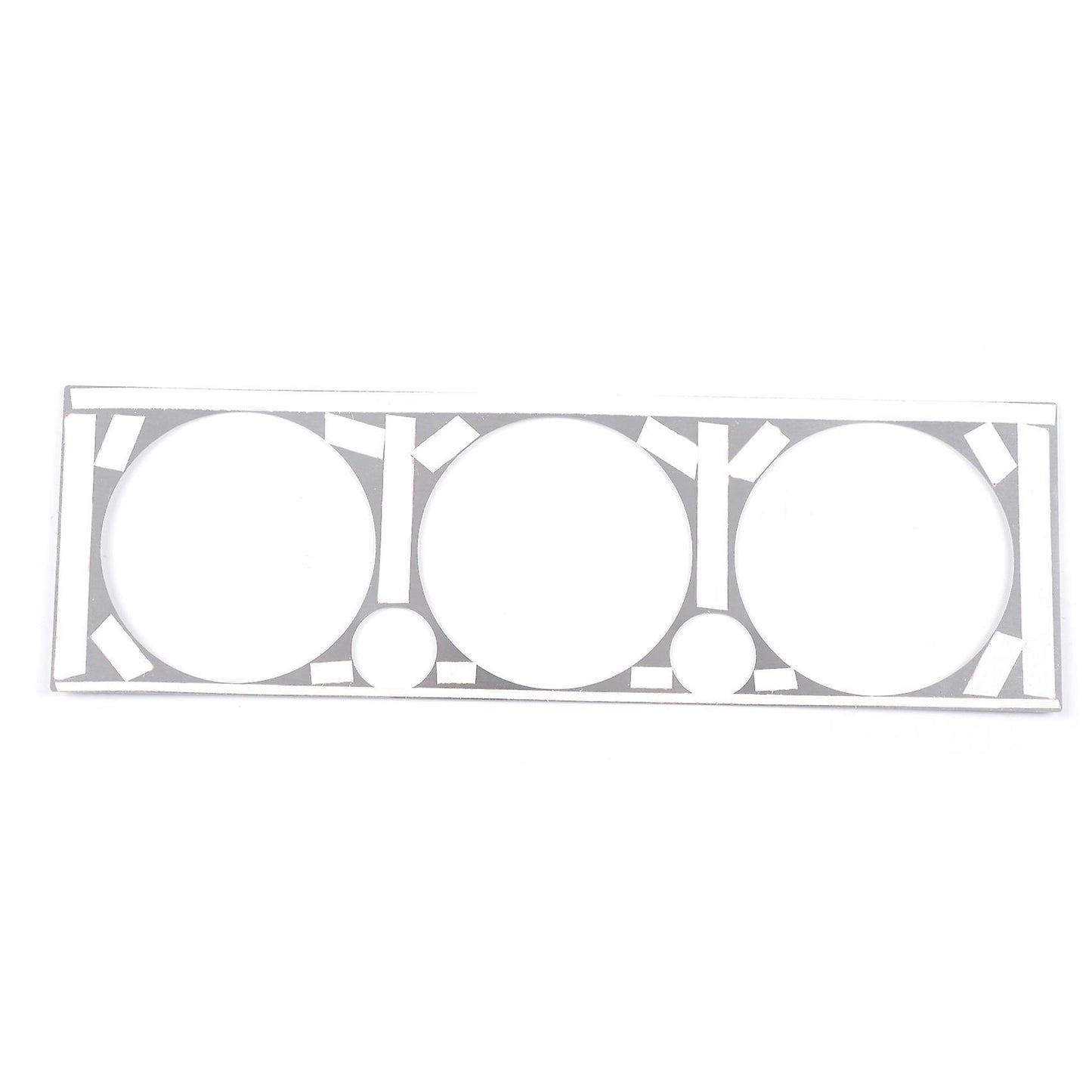 For Toyota Tacoma Car Air Conditioning Panel Aluminum Alloy Silver