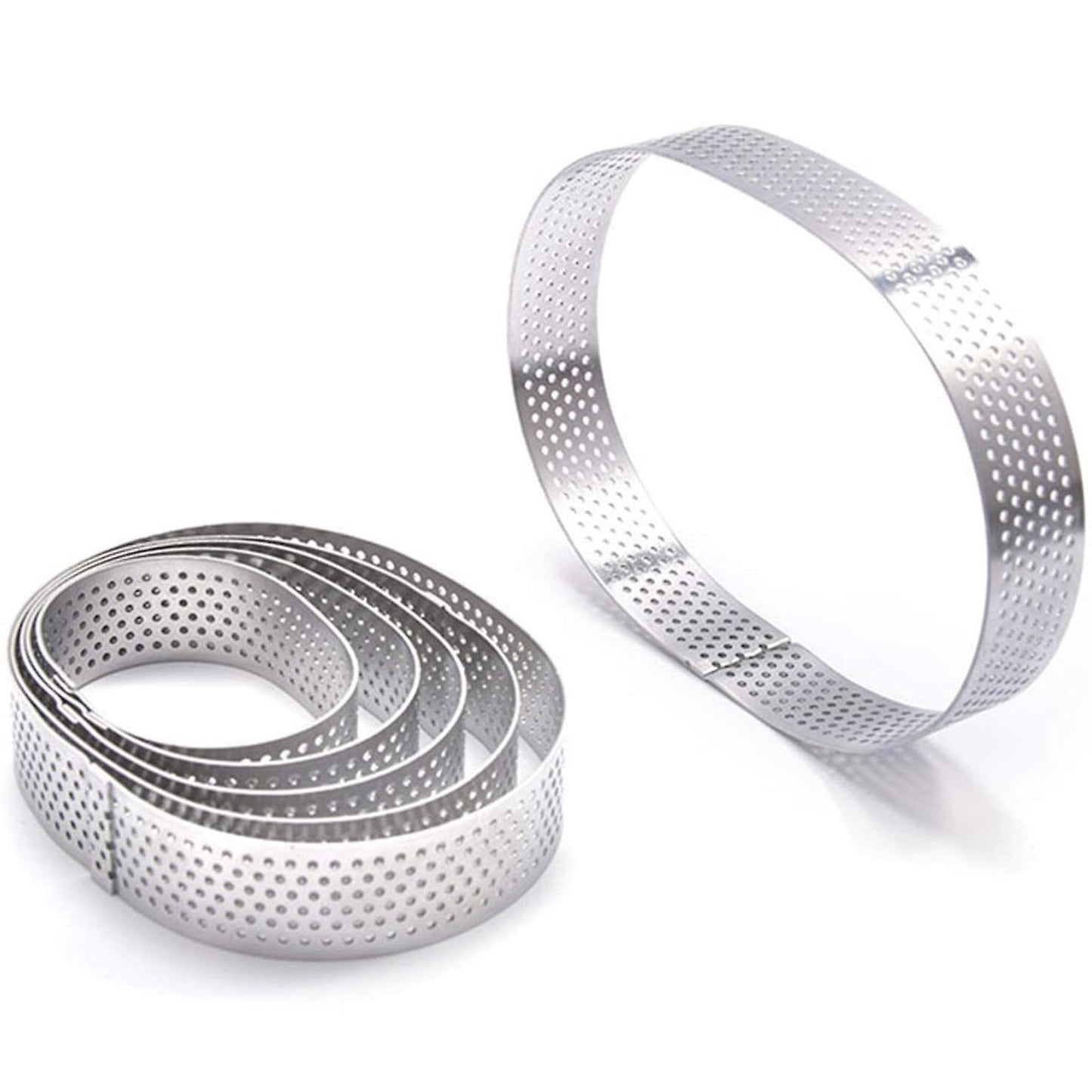 Porous Tart Ring Mould Baking Tools,heat-resistant Cake Mousse Ring