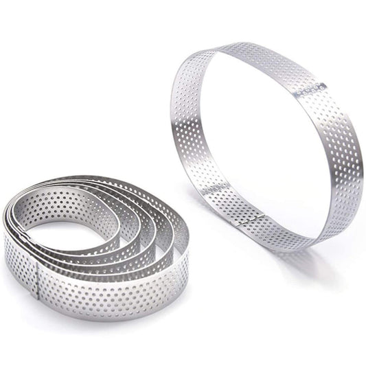 Porous Tart Ring Mould Baking Tools,heat-resistant Cake Mousse Ring
