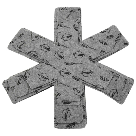 12pcs Pot & Pan Divider Pads 3 Sizes-15/14/10 Inch Diameter