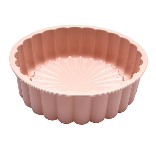 Round Silicone Cake Pan Strawberry Sponge Mold Diy Decorating Tools A