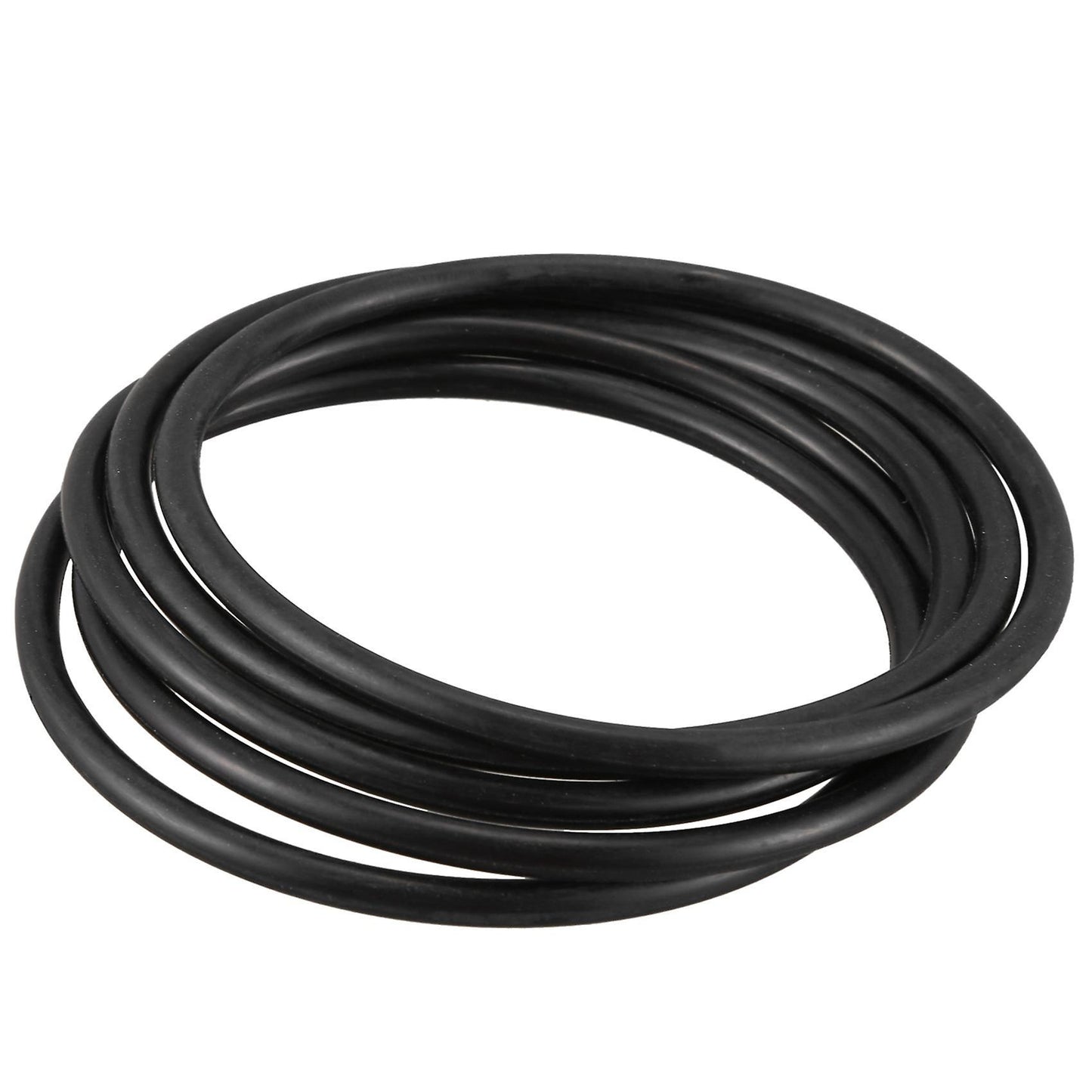 5pcs 80 Mm Aussen Dia 4mm Dick Gummi-o-ring-dichtung Schwarz