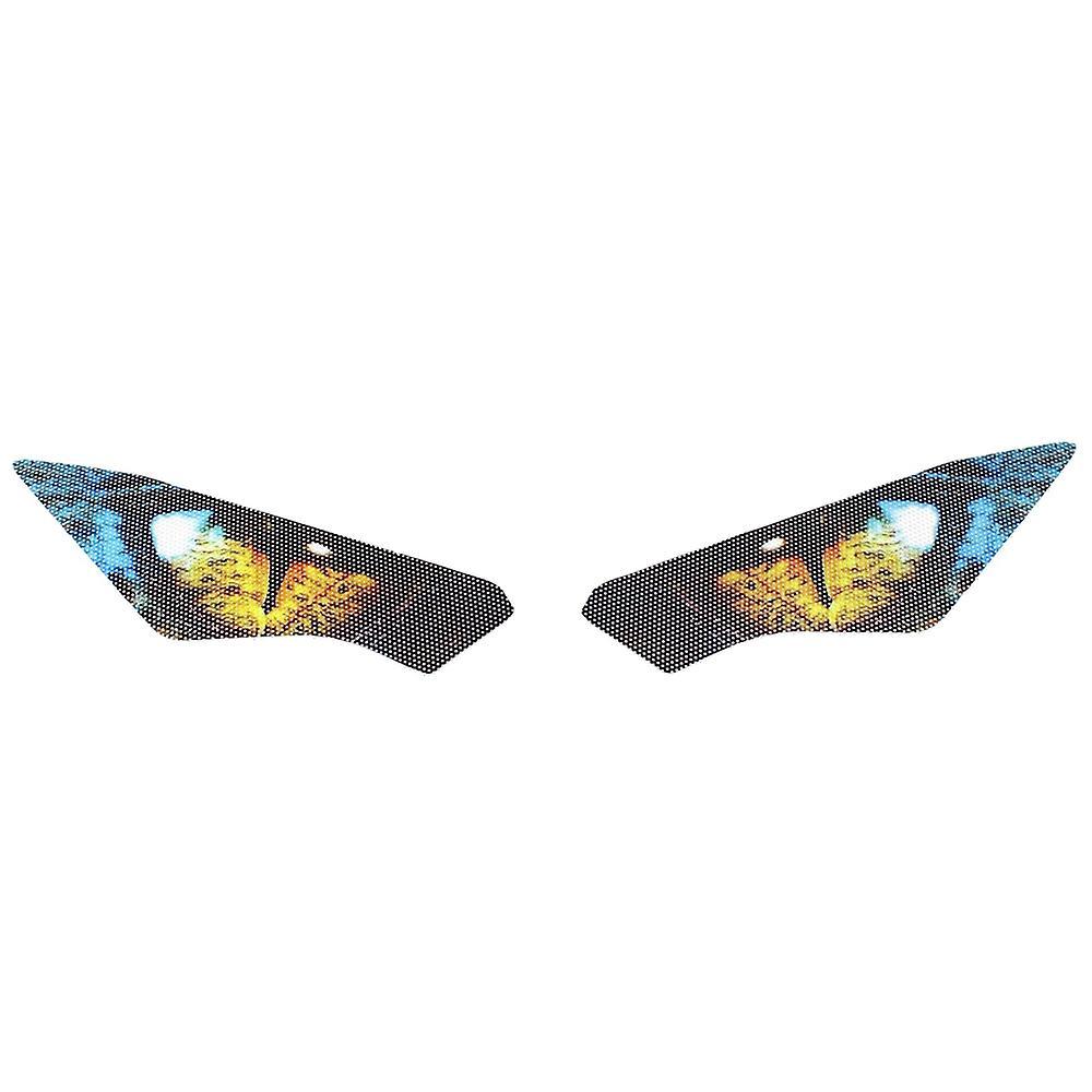 Motorcycle Headlight Protection Sticker Headlights Eye Body Sticker A
