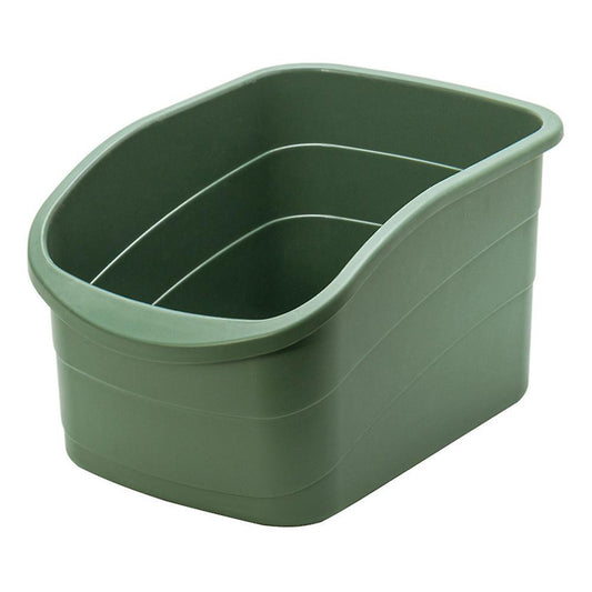 Kitchen Storage Box Container Cabinet Tableware Storage Box(green)