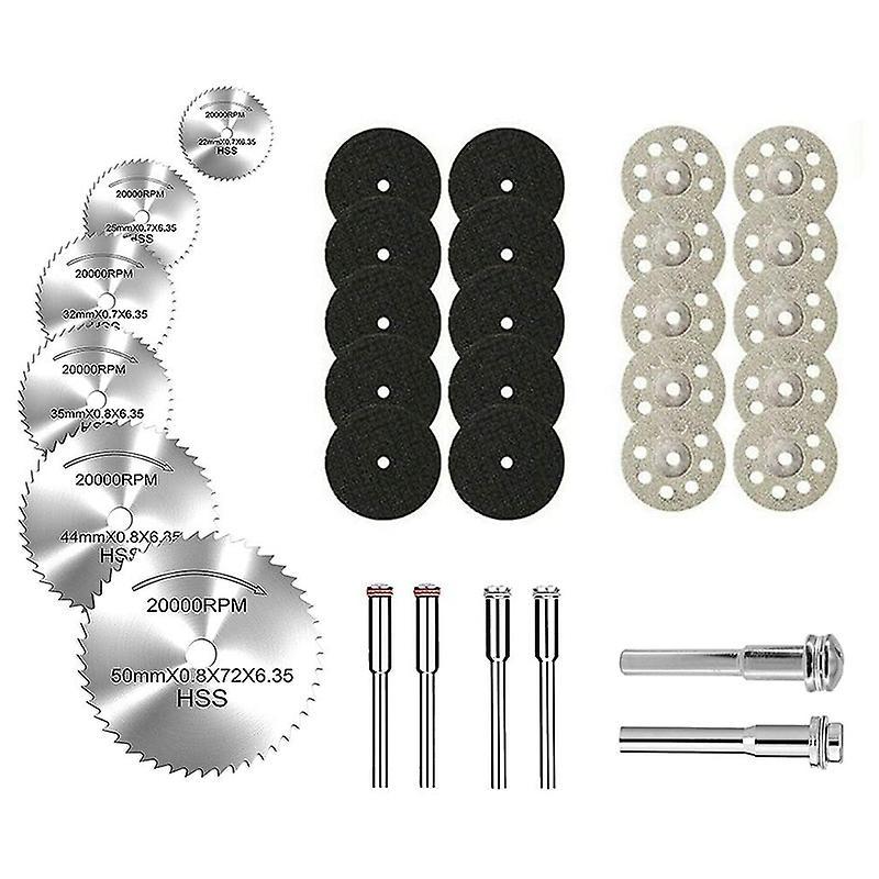 32pcs Saw Blade Set Hss Circular Saw Blade for Dremel Rotary Tools