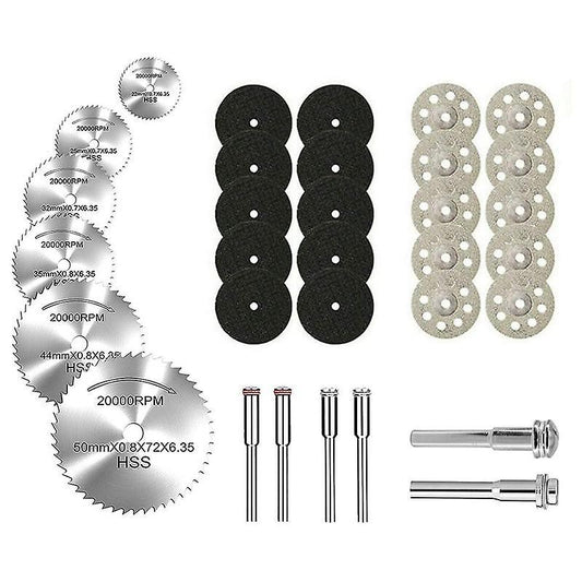 32pcs Saw Blade Set Hss Circular Saw Blade for Dremel Rotary Tools